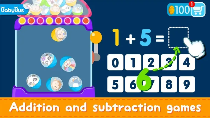 Little Panda Math Genius android App screenshot 1